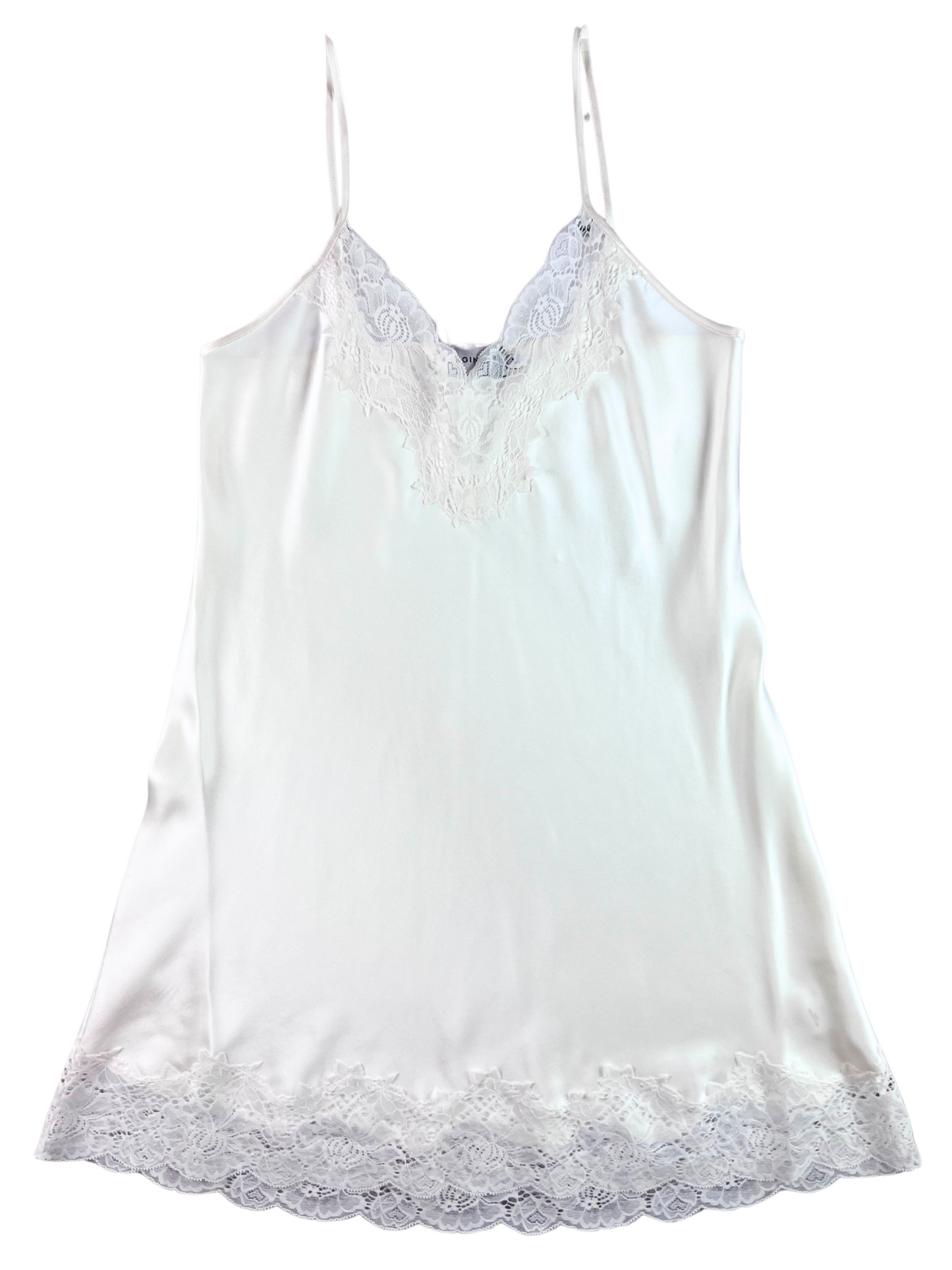 Ginia Lace Silk Chemise