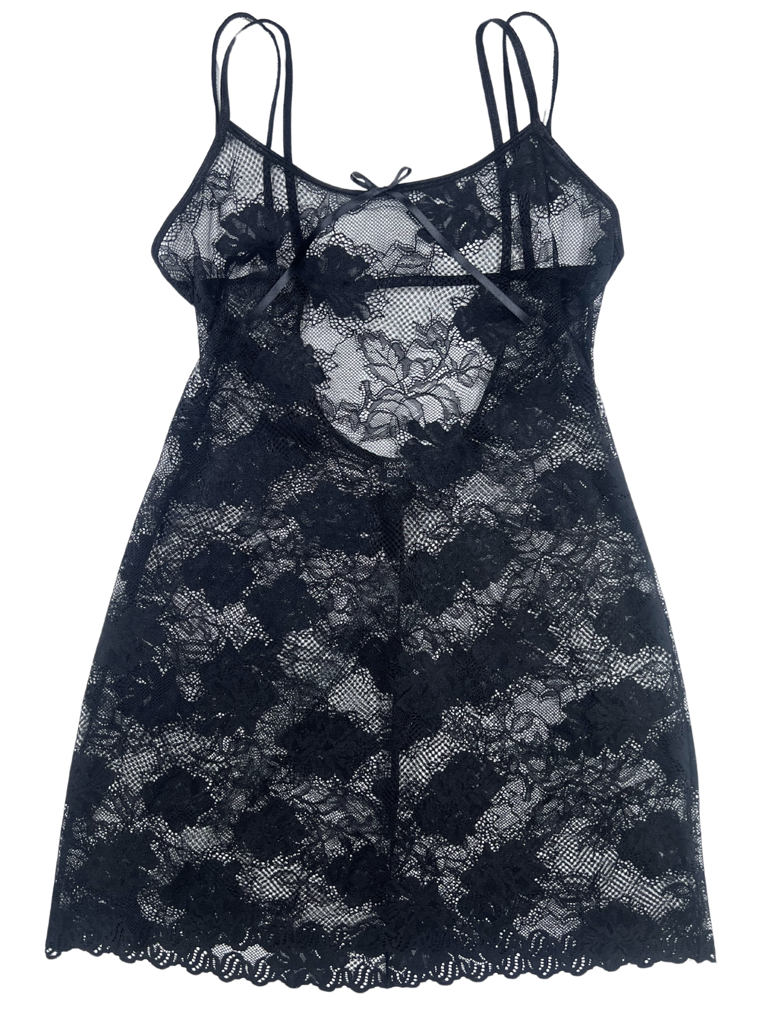 Mary Jo Bruno Rose Double Strap Chemise