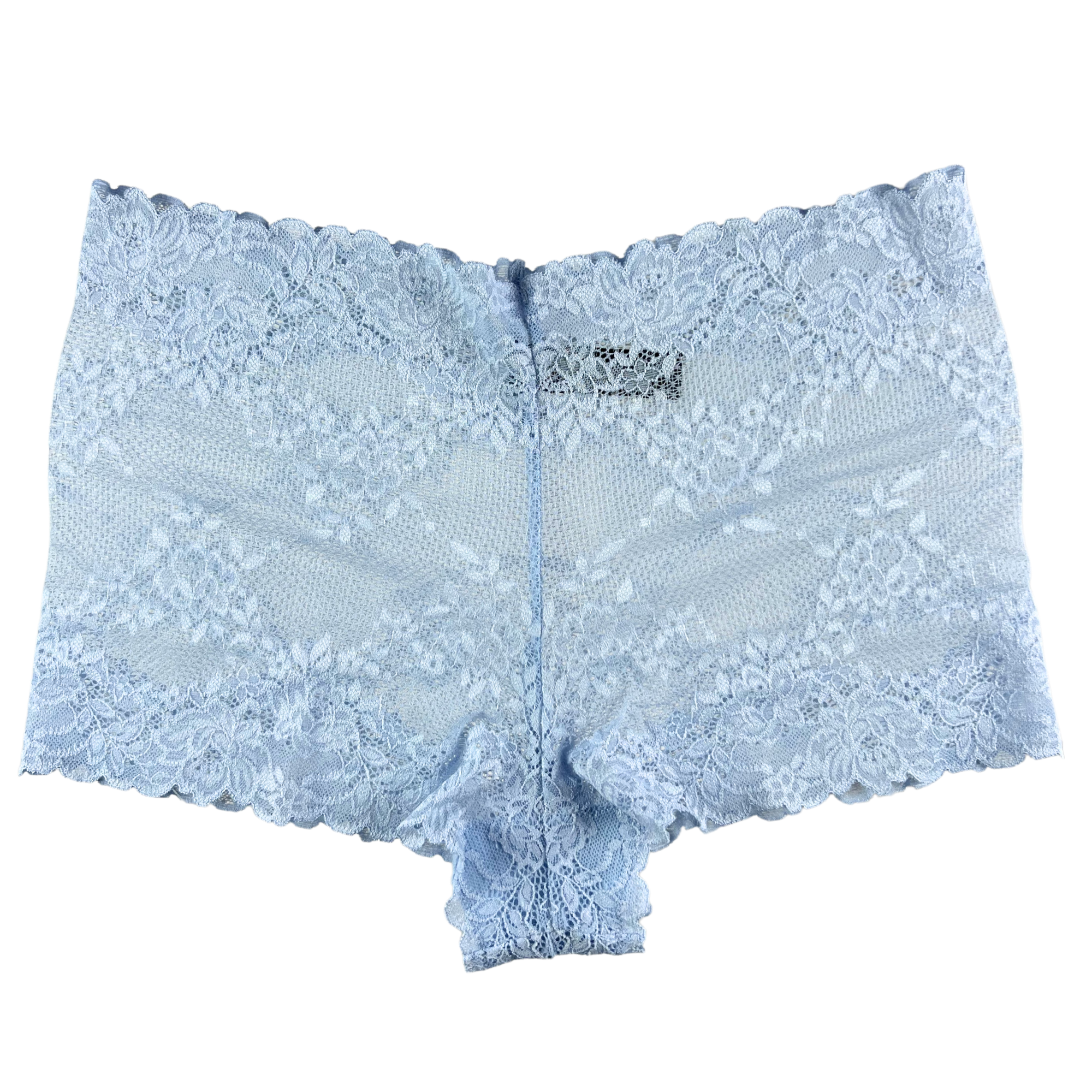 Natori Heavenly Lace Boyshort - Blue Mist