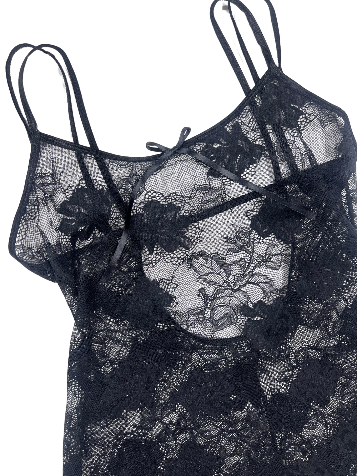 Mary Jo Bruno Rose Double Strap Chemise