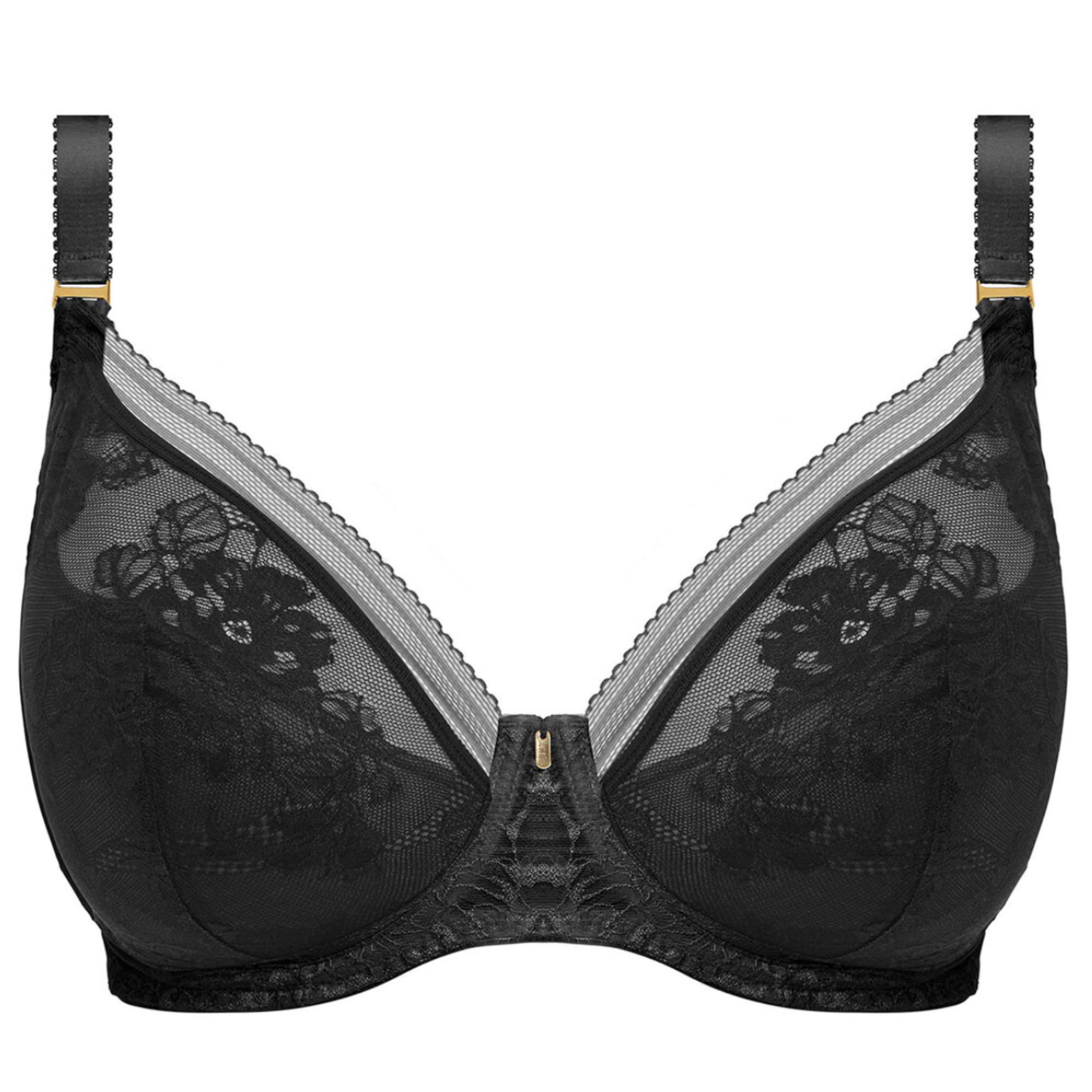 Fantasie Lace Fusion Underwire Side Support Bra - Black