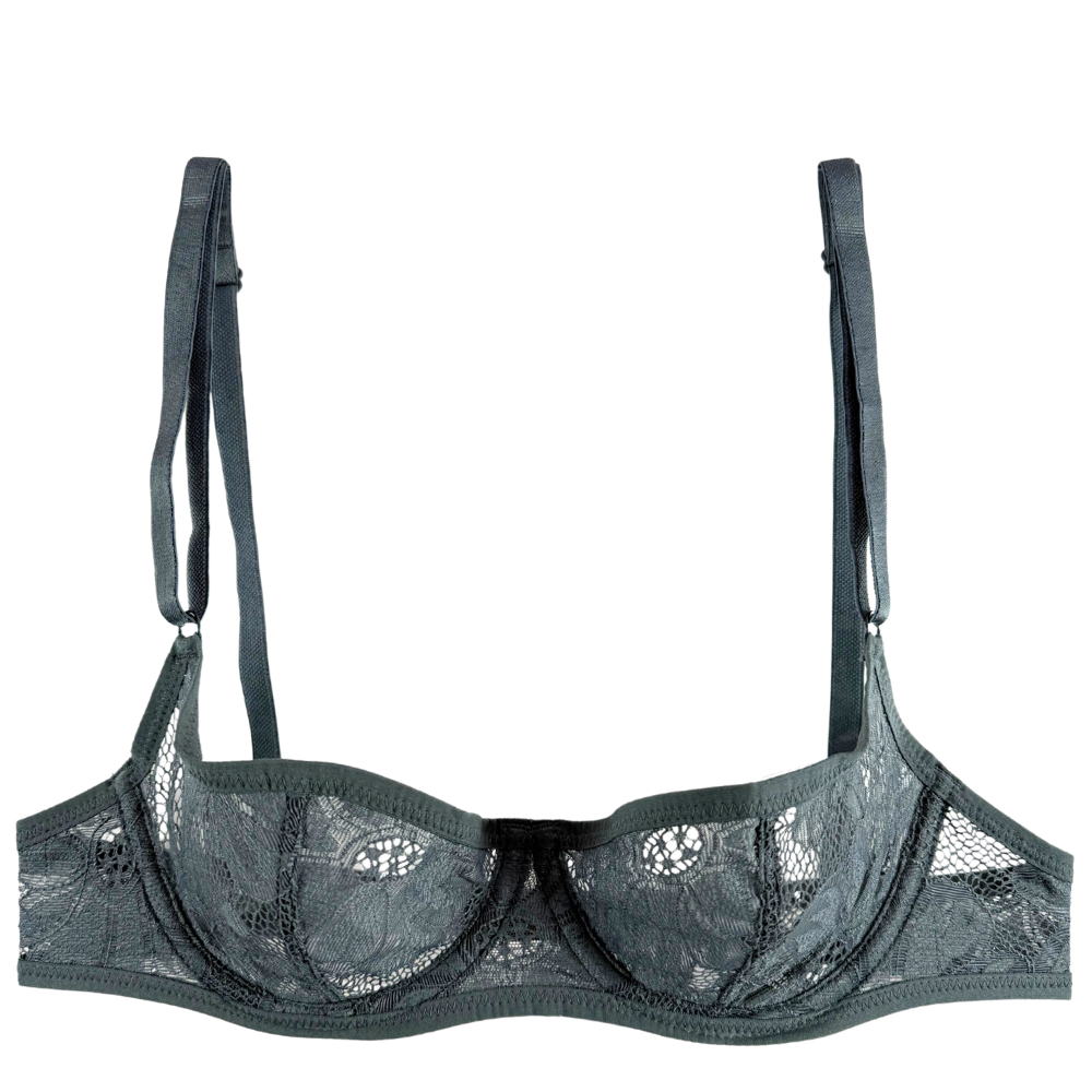 Yasmine Eslami Prune Balcony Bra