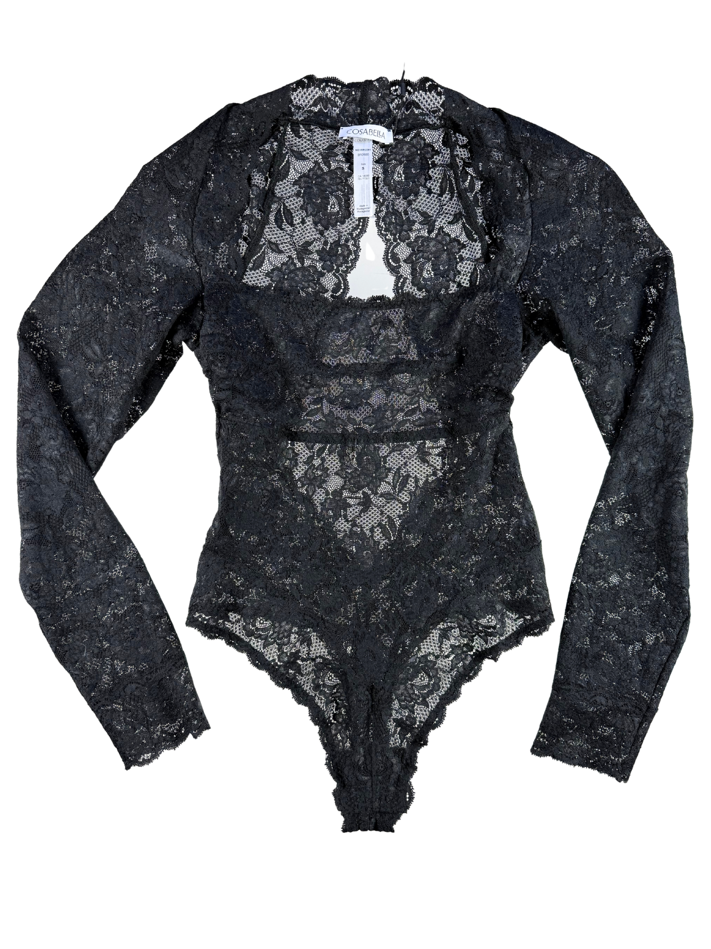 Cosabella Never Say Never Long Sleeve Bodysuit