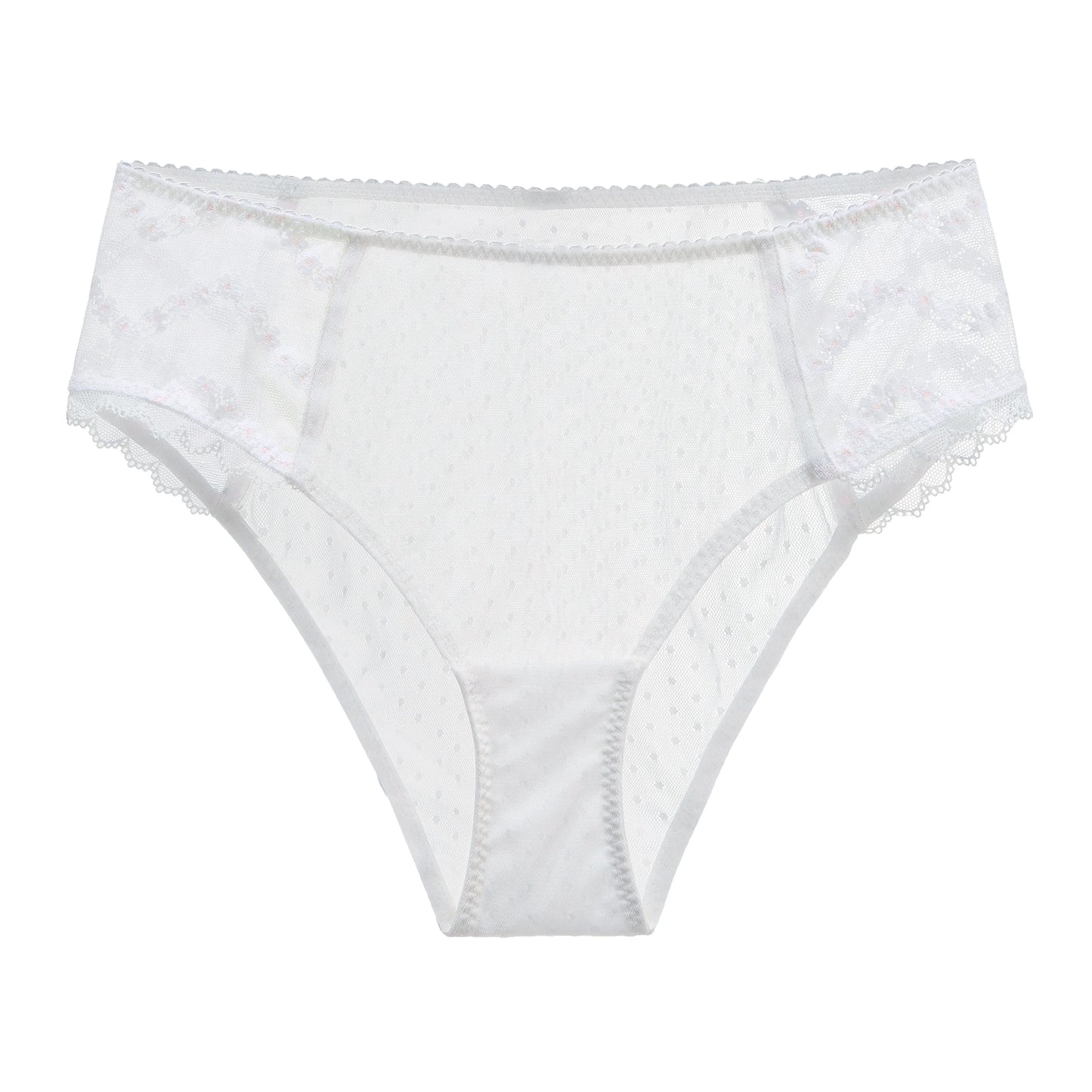 Amour Cache Ana High Waist Briefs - White