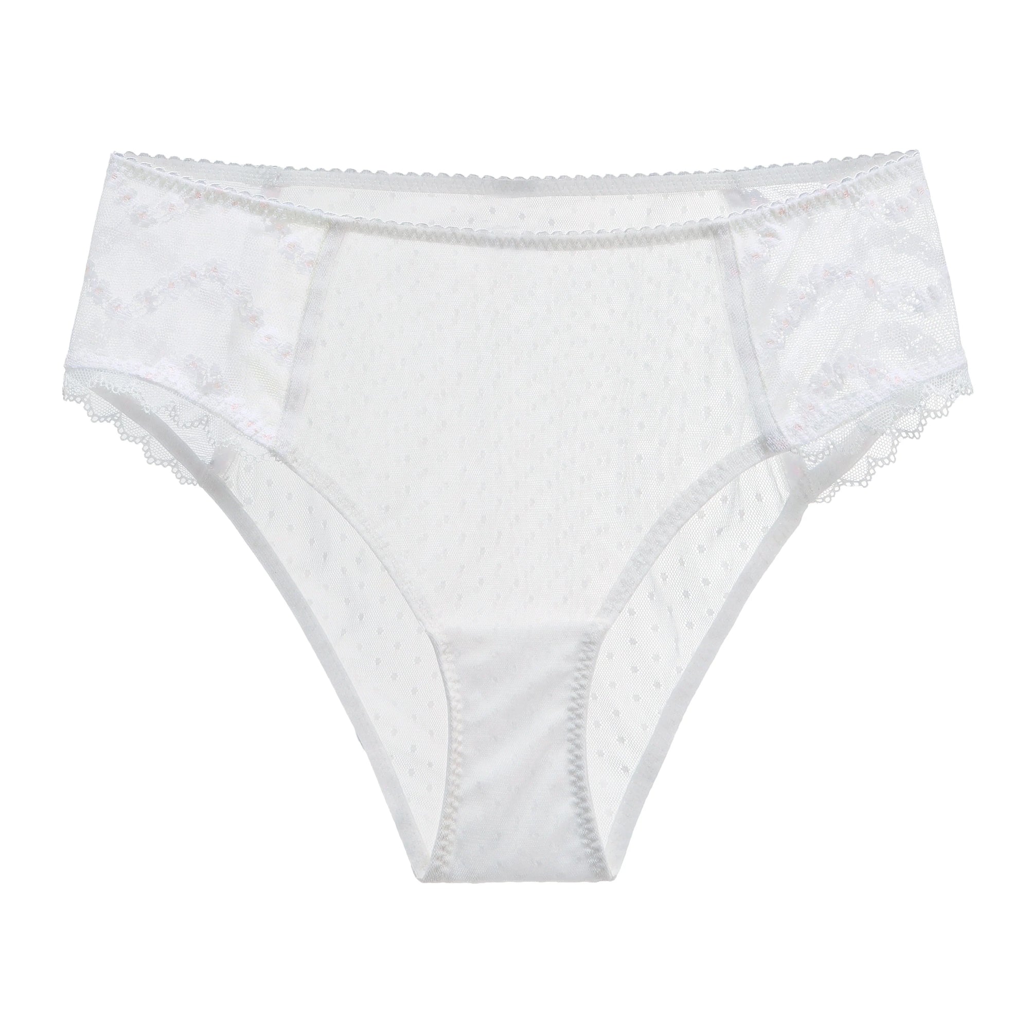 Amour Cache Ana High Waist Briefs - White