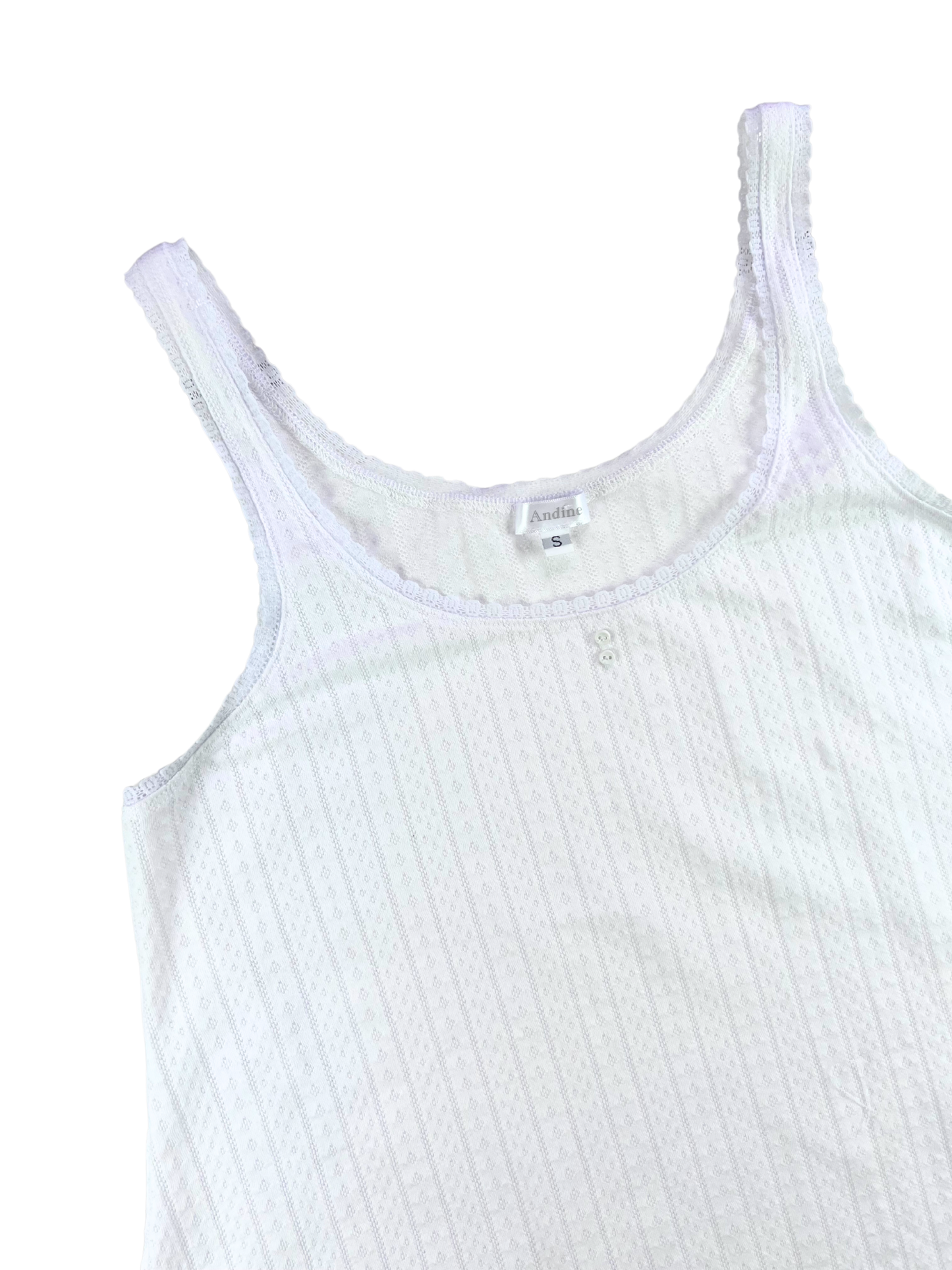 white chemise on white background