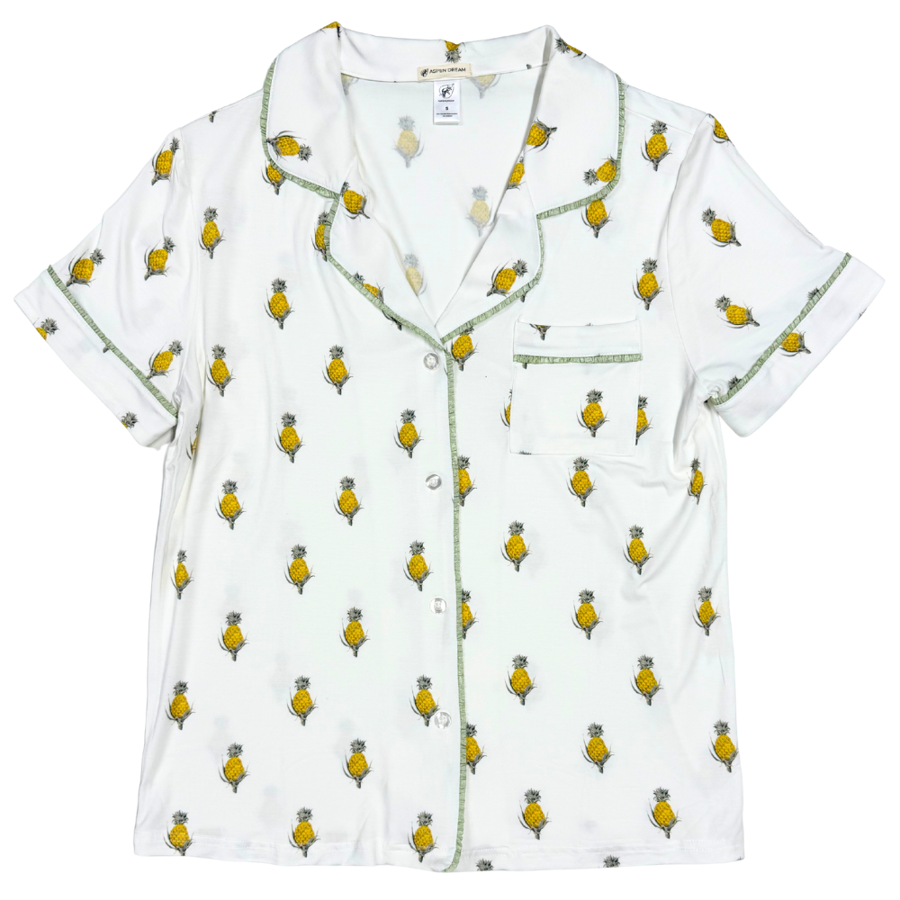 Aspen Dream Jolene Cropped Printed Pajama Set