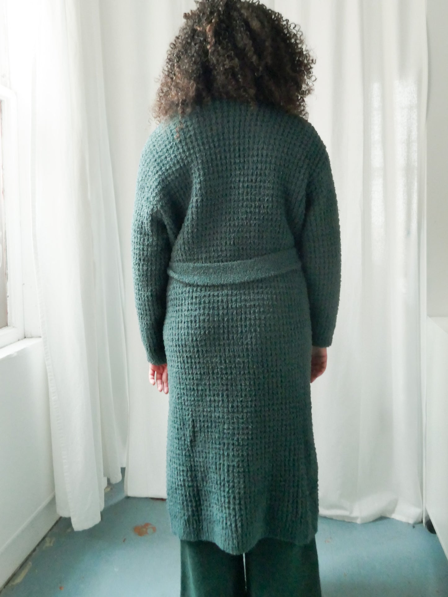 Eberjey Recycled Boucle Waffle Robe