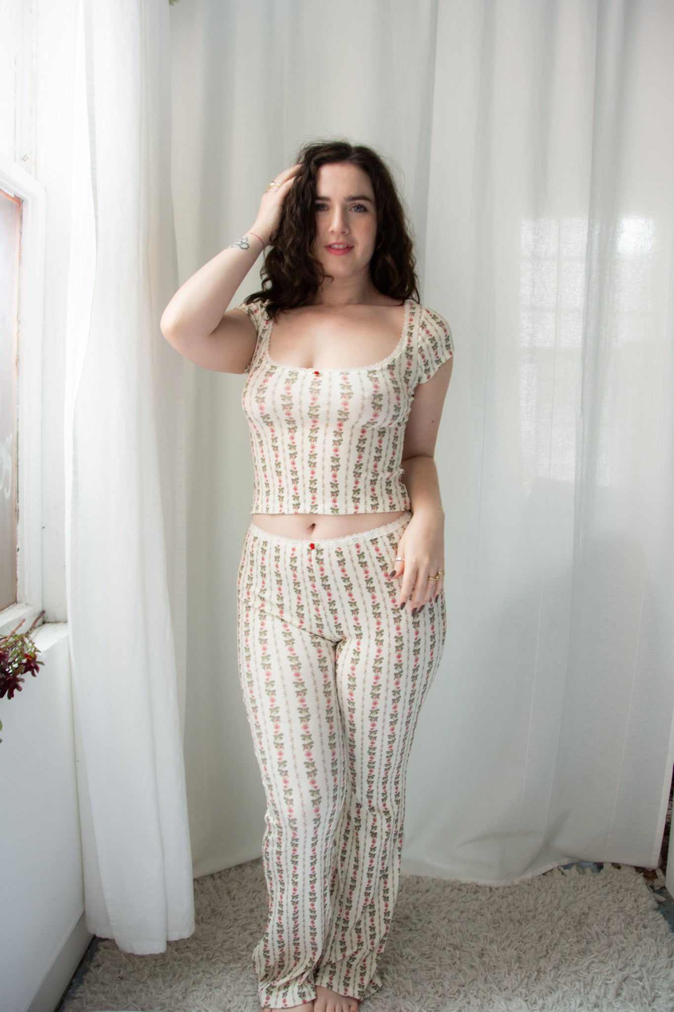 Kilo Brava Modal Rib Cap Sleeve Top