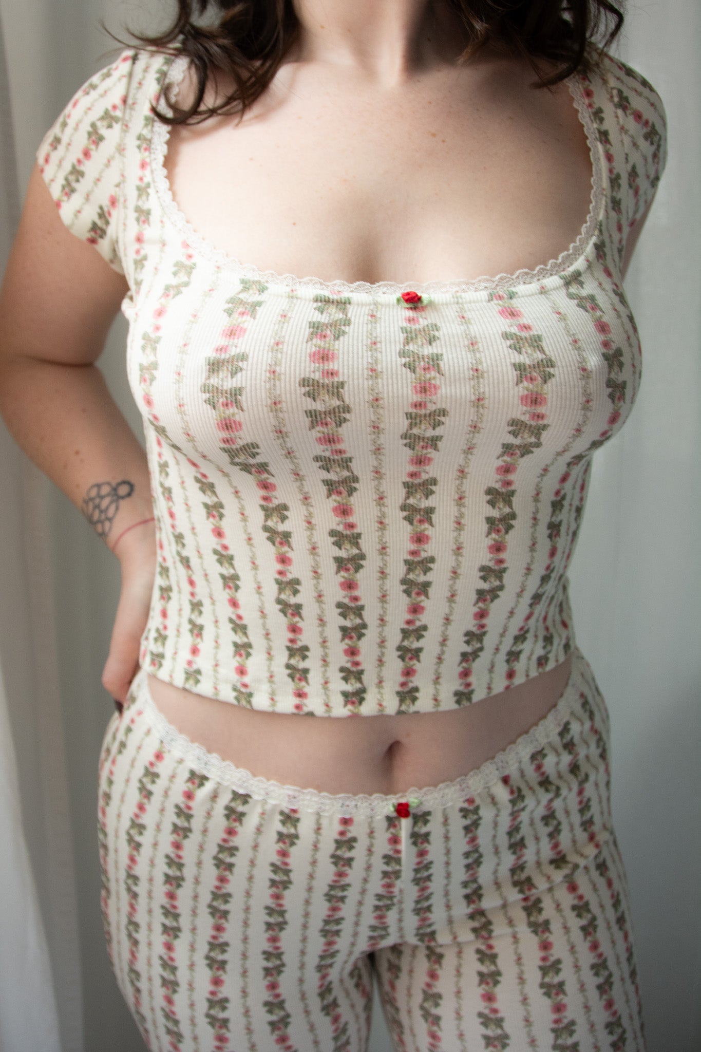 Kilo Brava Modal Rib Cap Sleeve Top