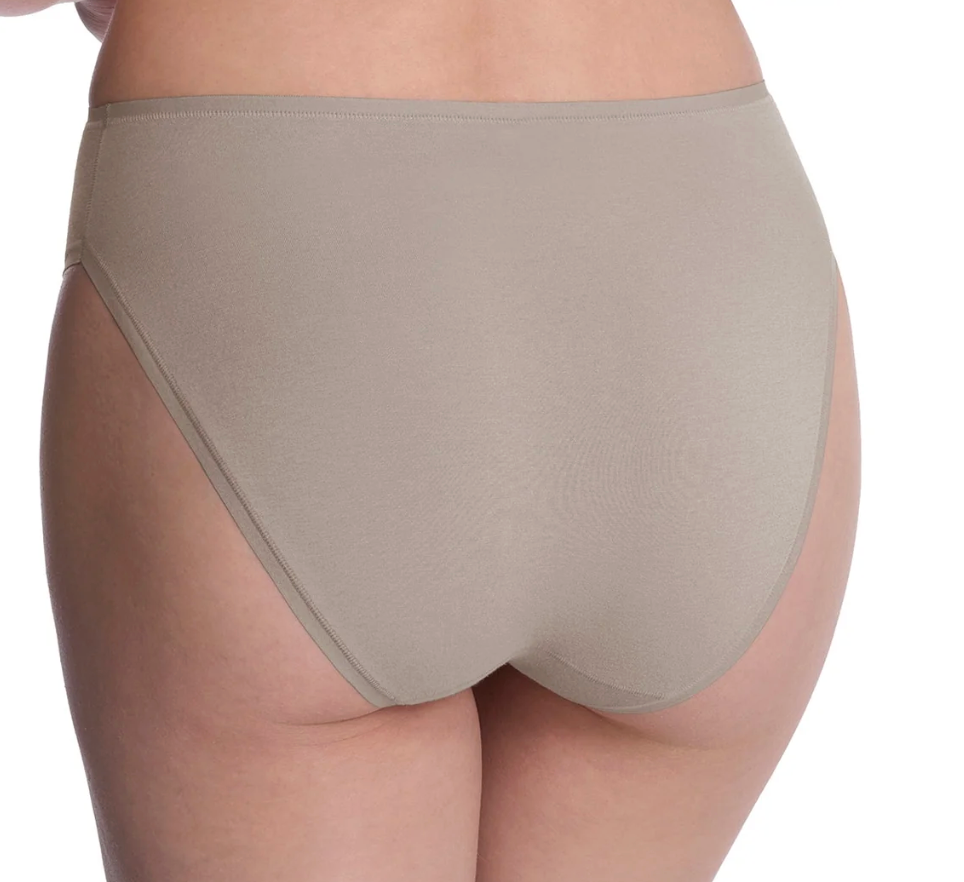 grey underwear on model