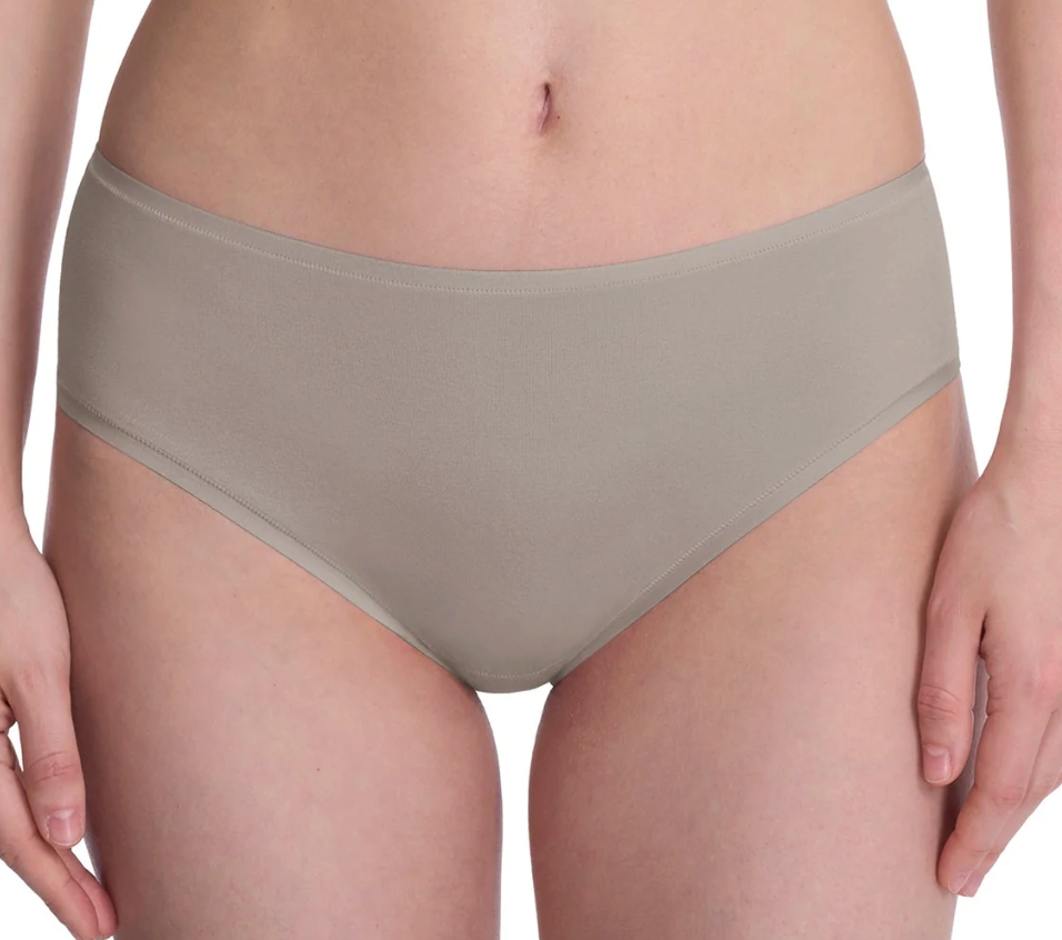 grey underwear on model