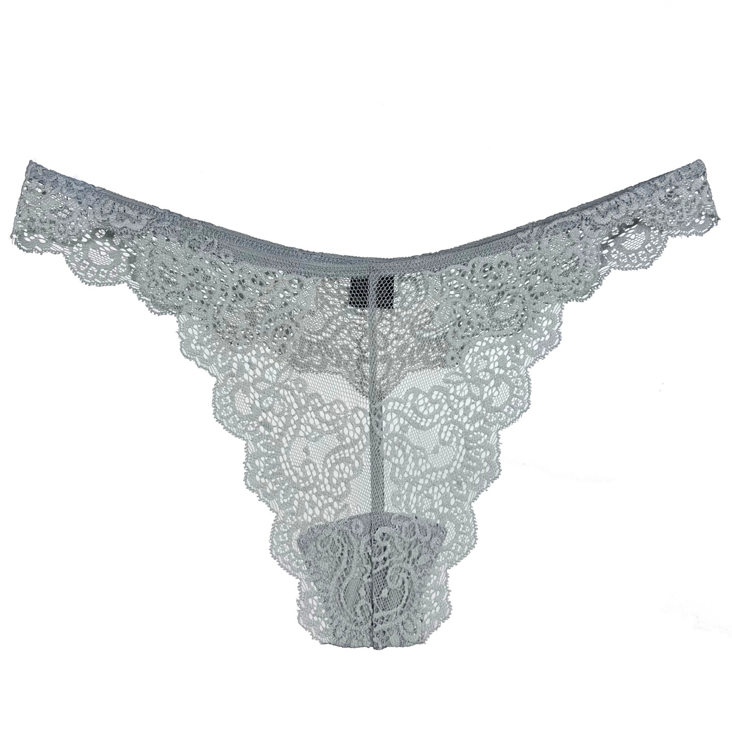 Lace thong on a white background