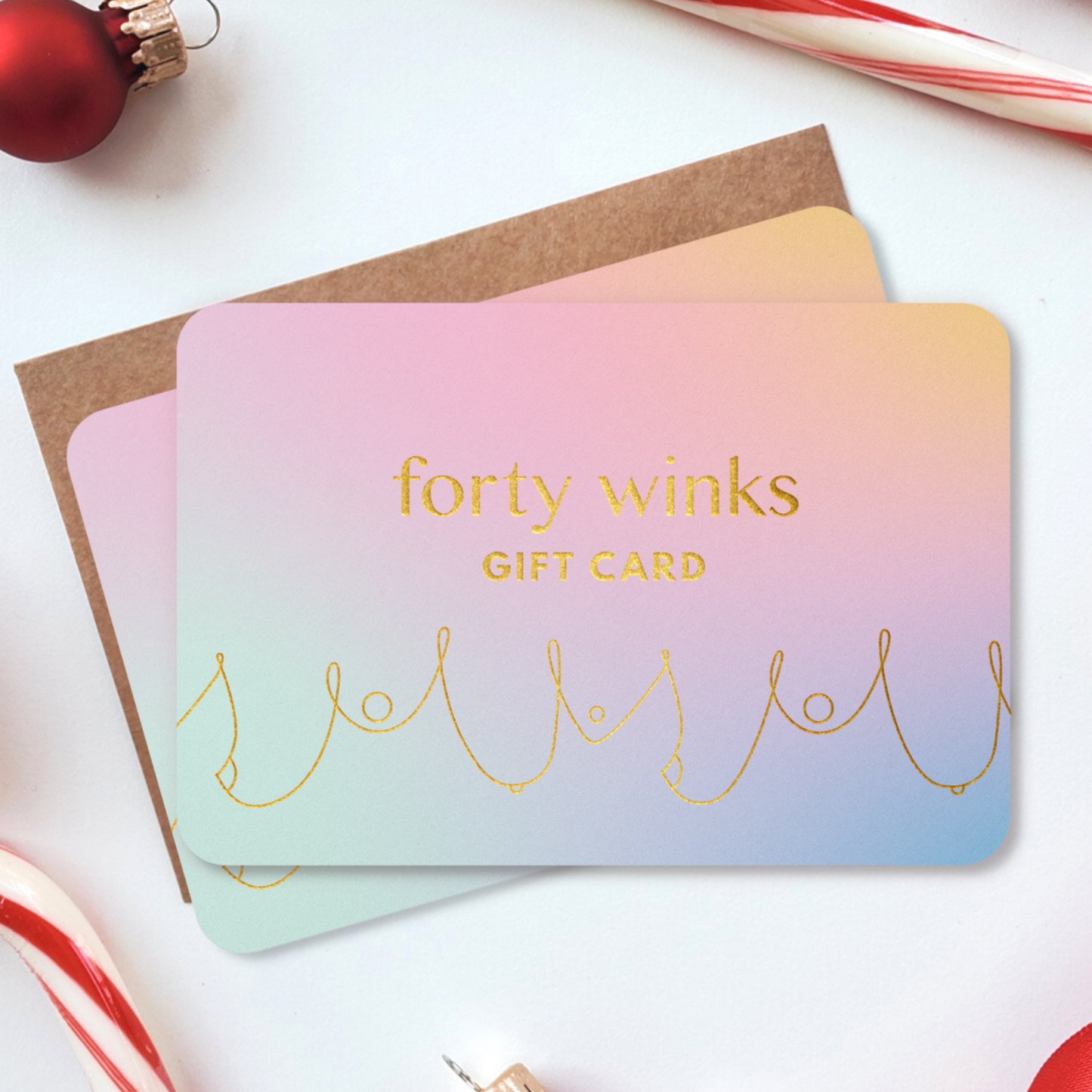 Forty Winks e-Gift Card $25-$1,000