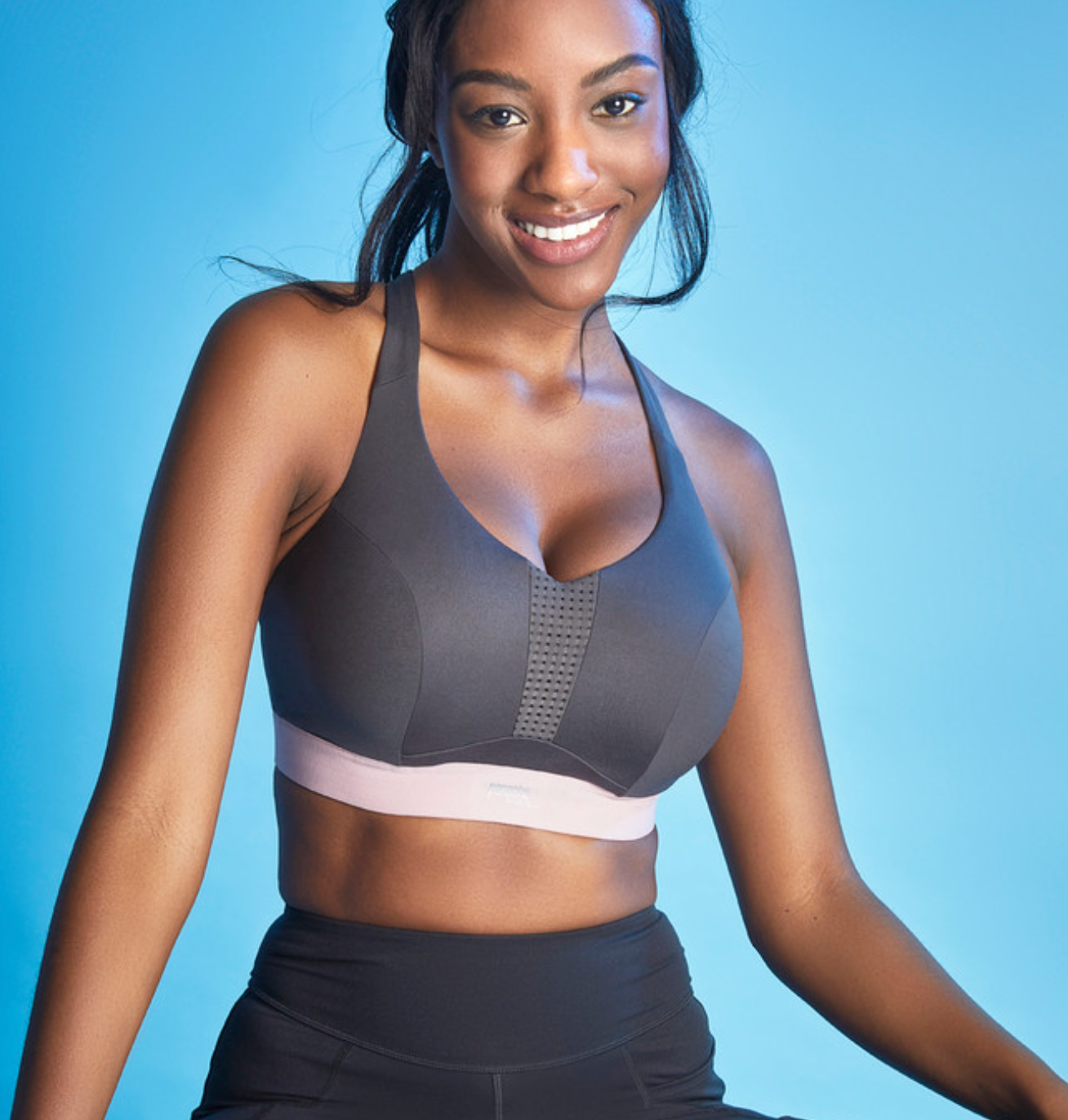 Panache Ultra Perform Non-Padded Wired Sports Bra - Black