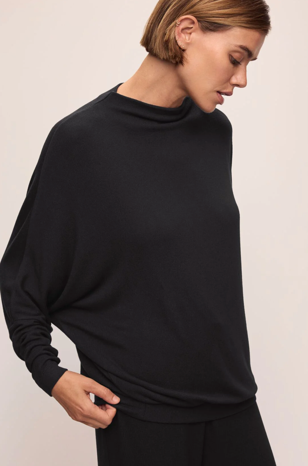 Eberjey Cozy Time Mock Neck Pullover