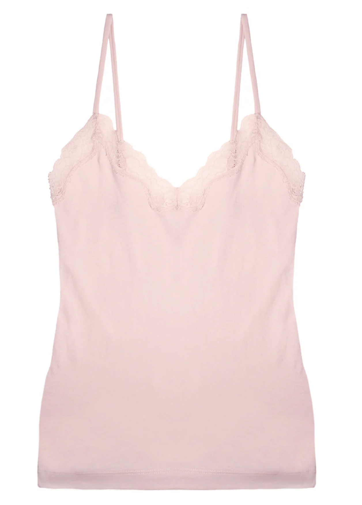 Only Hearts Organic Cotton Cami with Lace