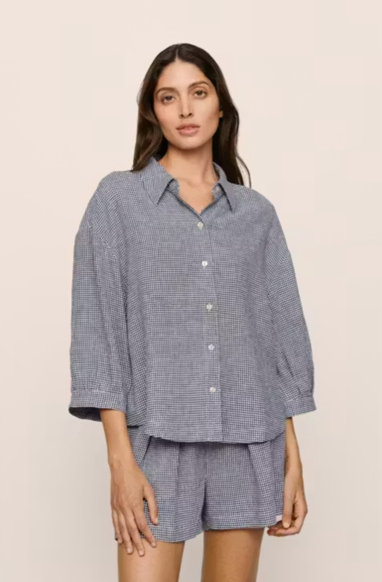 Eberjey Linen Blend Relaxed Short
