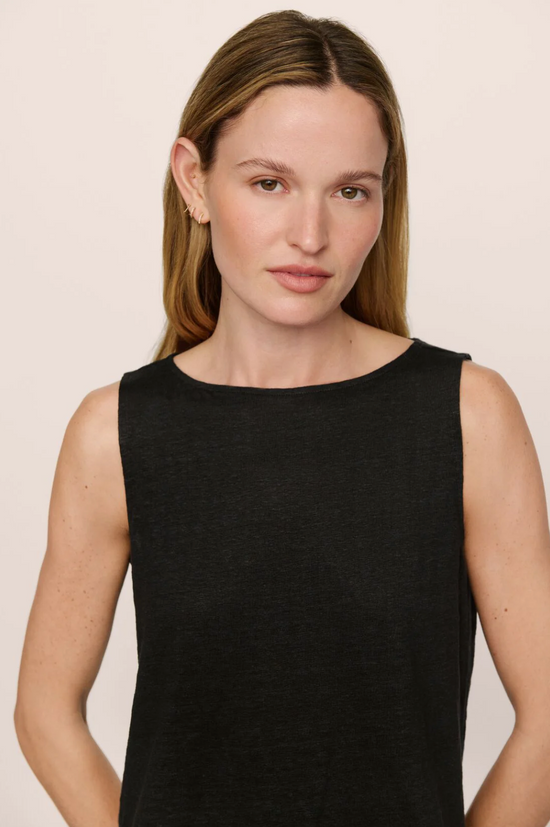 Eberjey Organic Linen Crop Tank