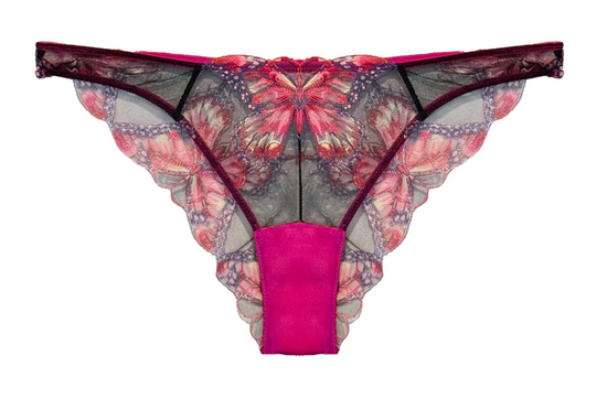 Fleur du Mal Butterfly Embroidery Cheeky