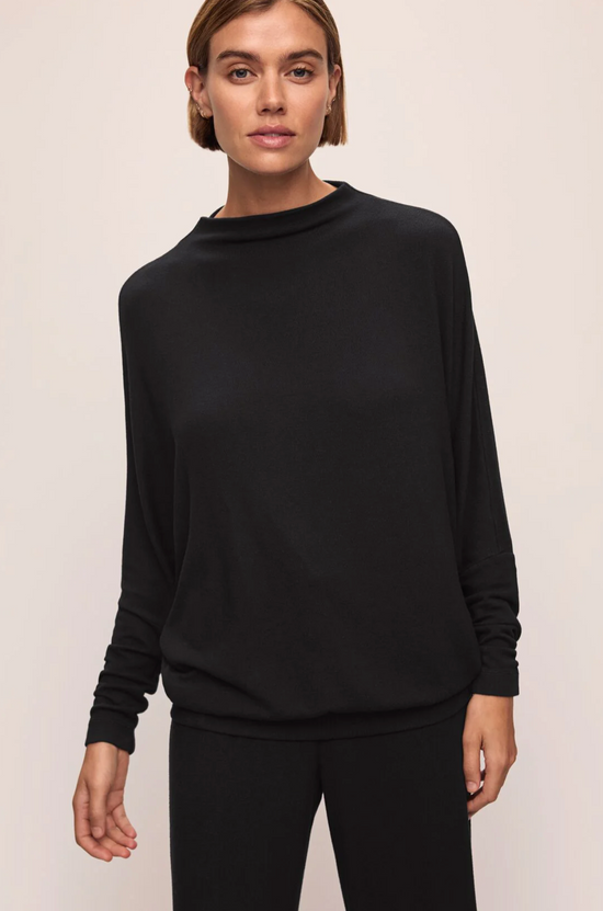 Eberjey Cozy Time Mock Neck Pullover