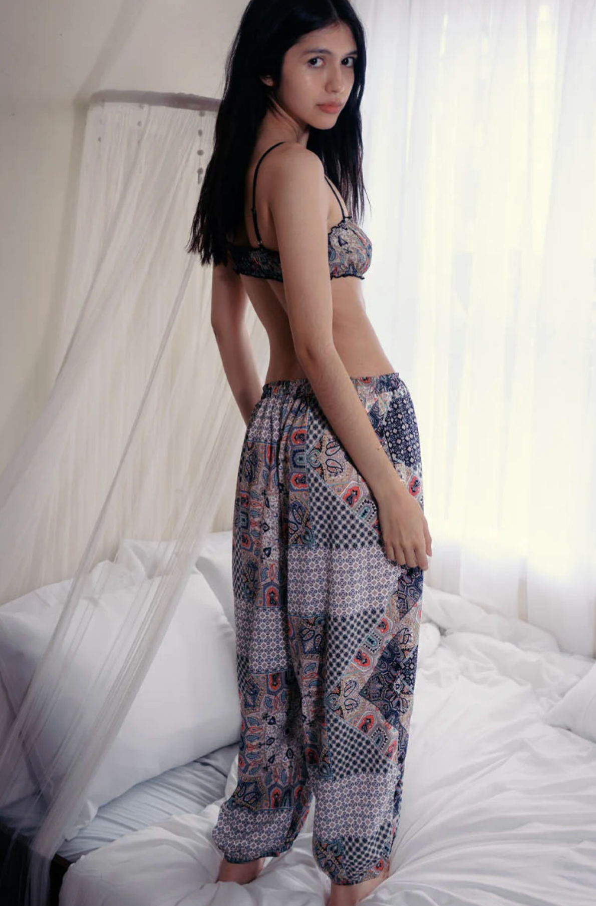 Only Hearts She Might be in Tangier Balloon Pant